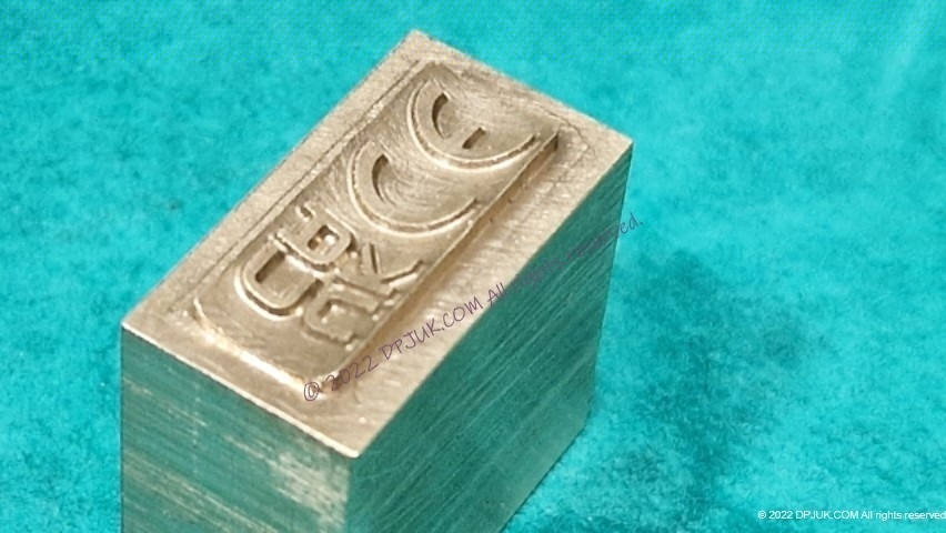 Hot Foil Printing Die