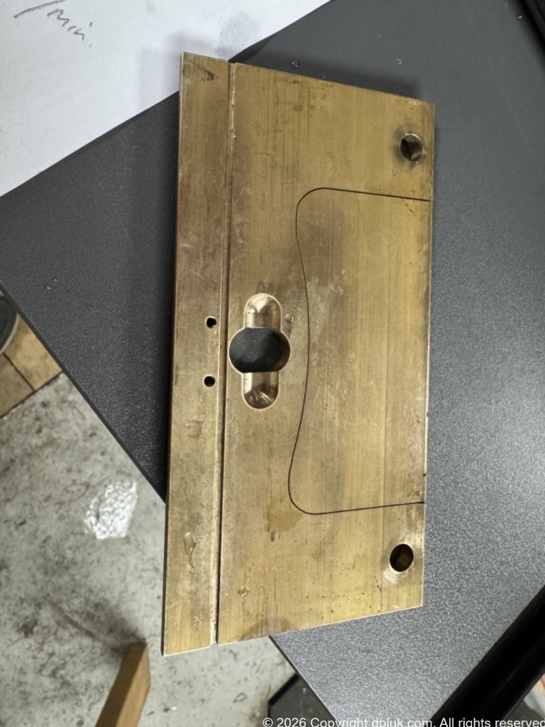 Wire EDM main plates